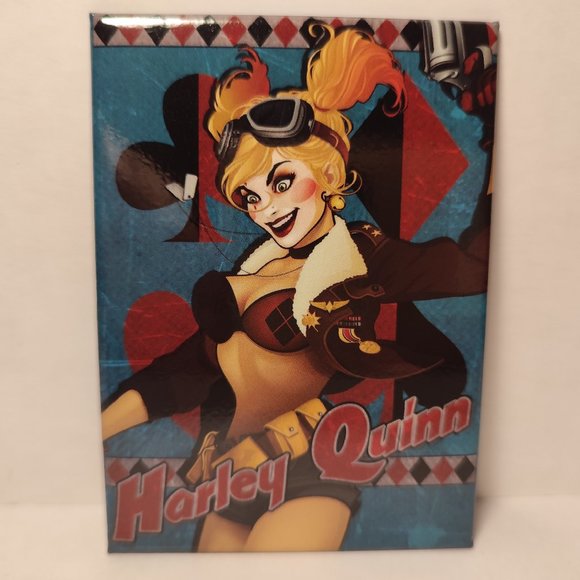 Harley Quinn Suicude Squad Fridge Magnet Official DC Comics Collectible - Picture 1 of 2